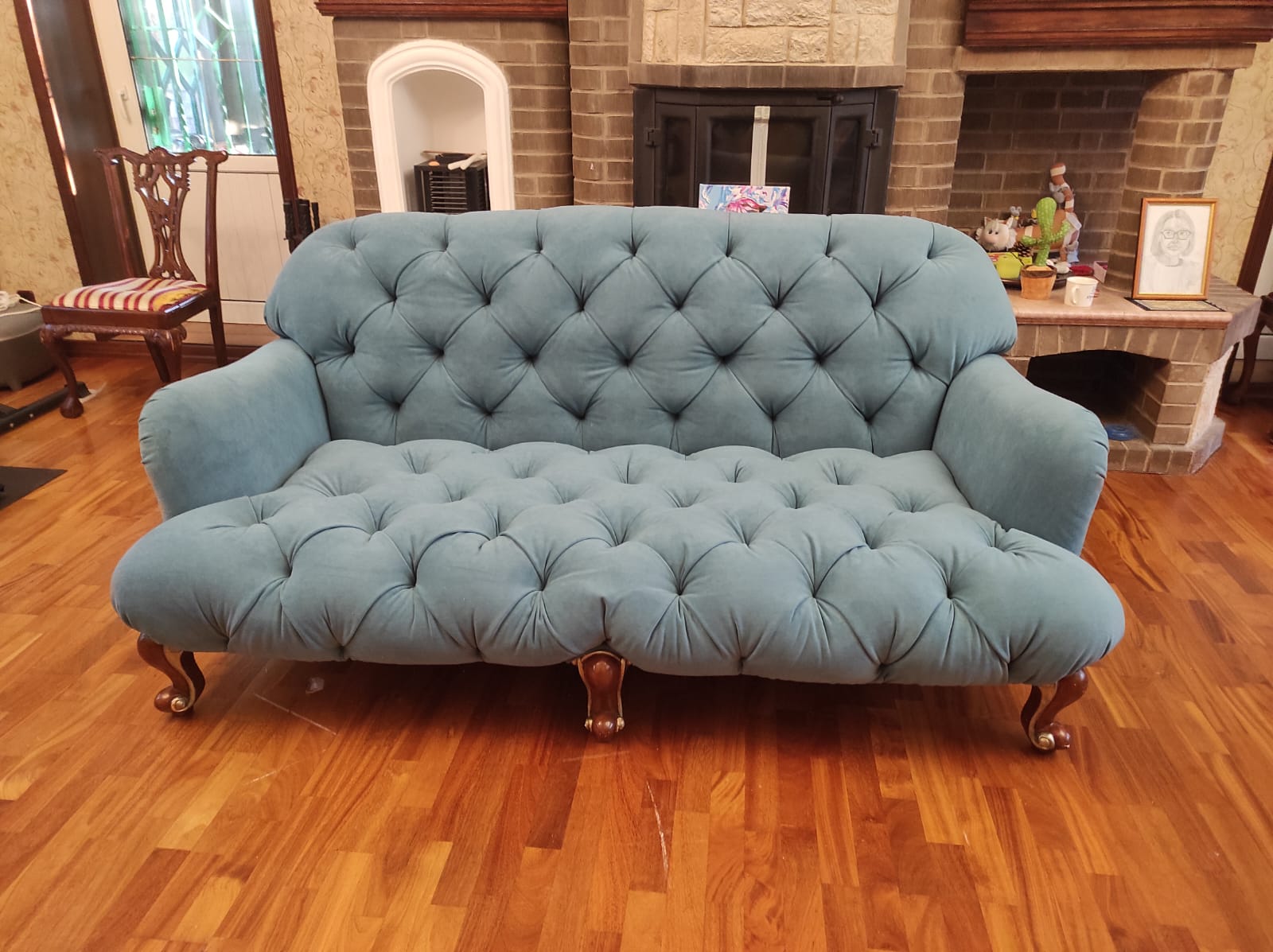 Перетяжка дивана. Можайский район 